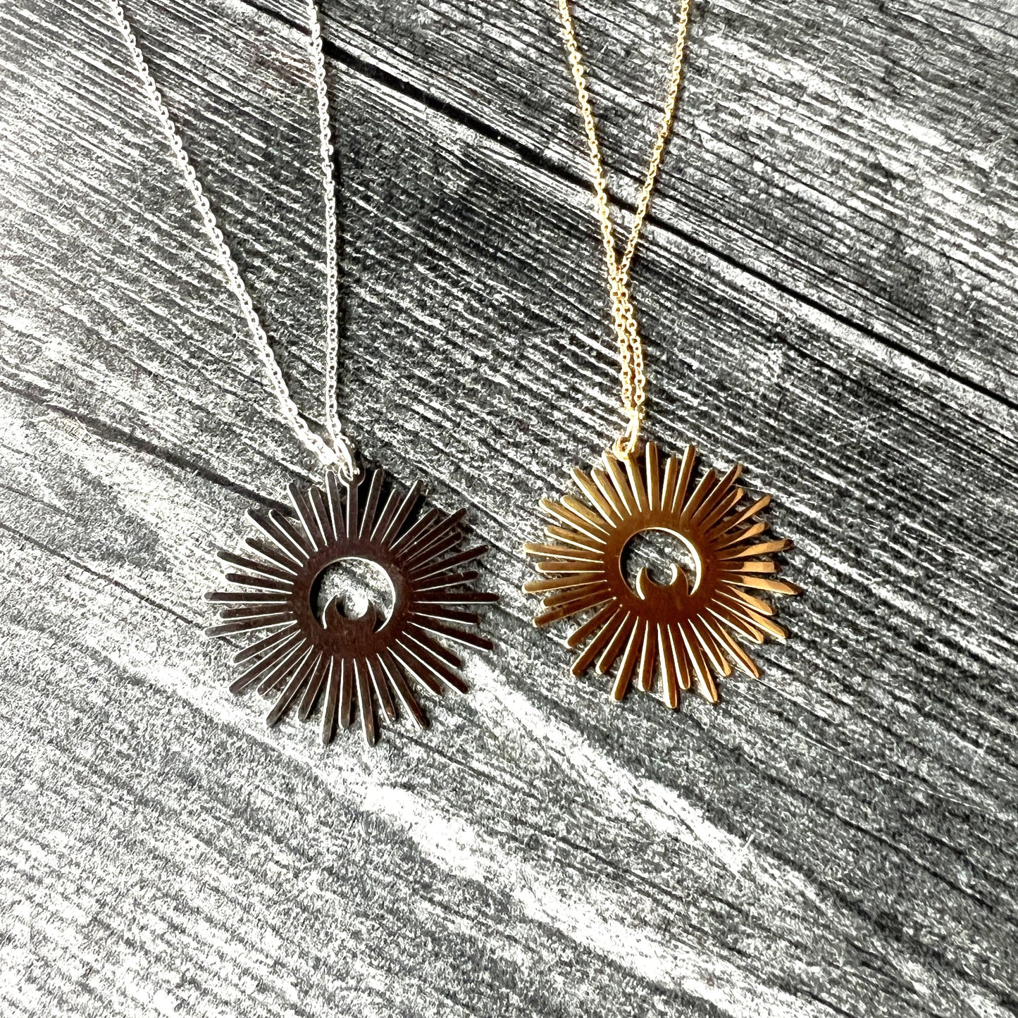 Lunar Nova Celestial Moon Necklace