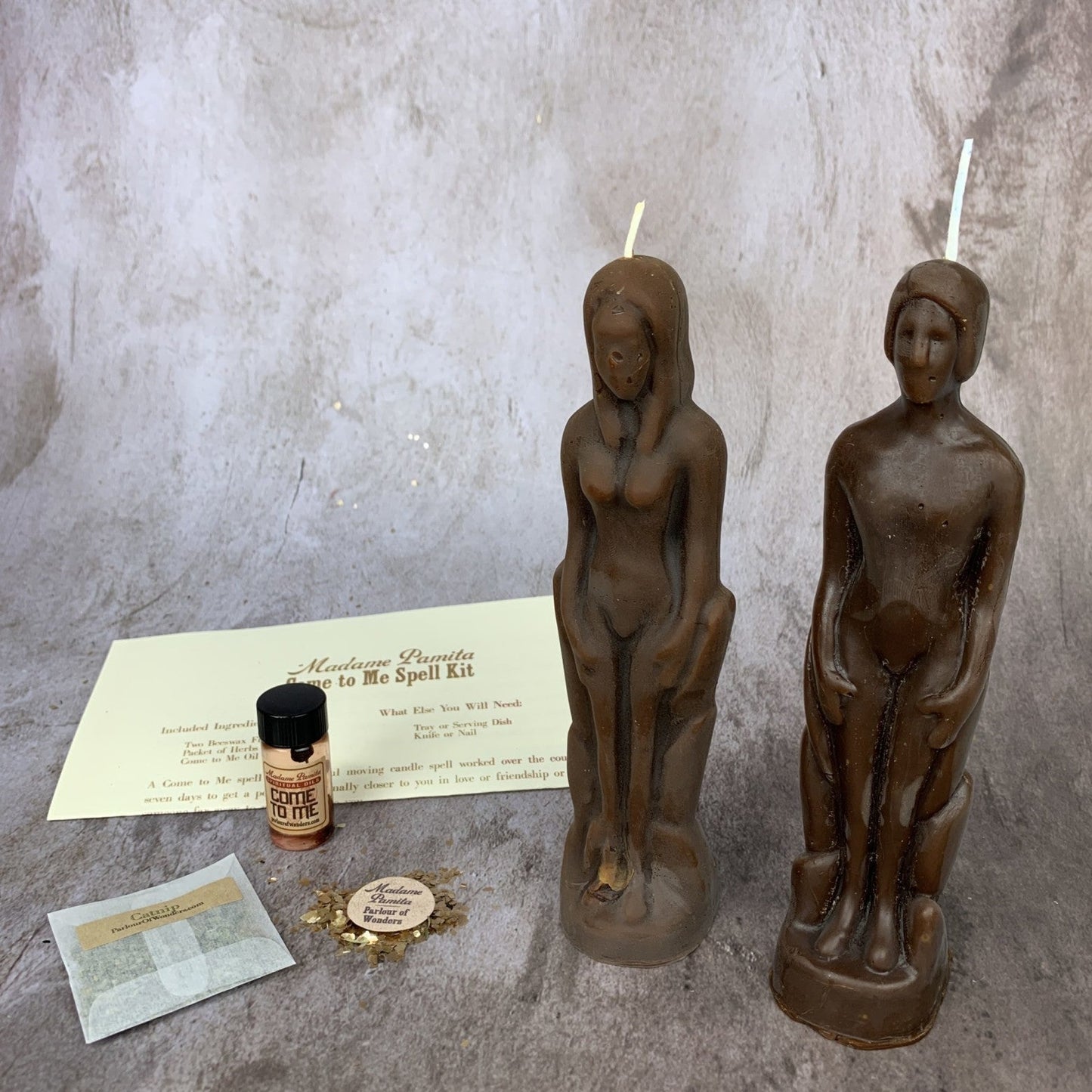Come to Me Candle Spell Kit Human/Female - Attract Love & Passion