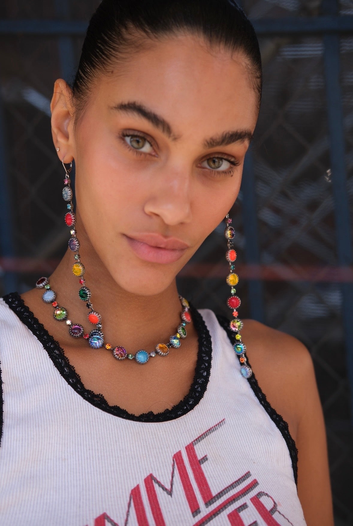 Layering Choker in Paint Pot (Silver)