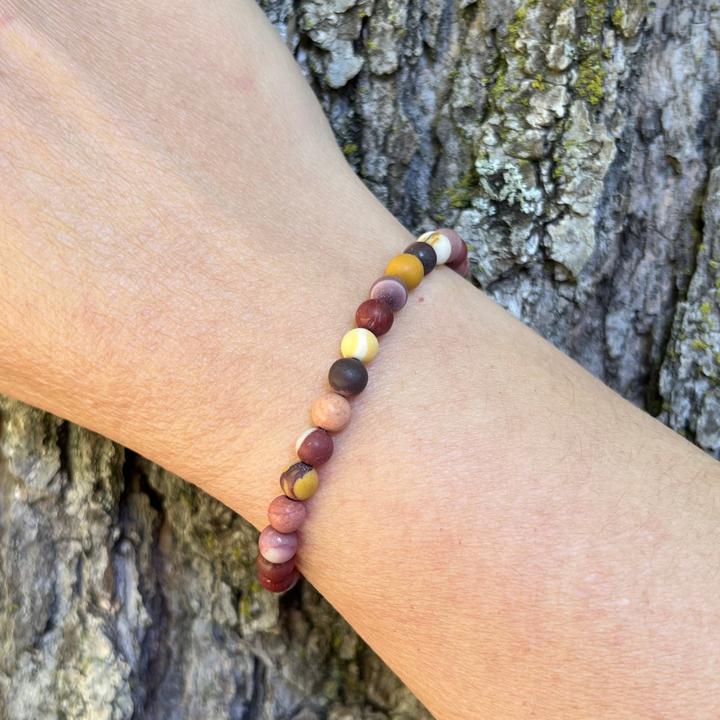 Ancient Earth Bracelet – Matte Mookaite