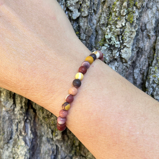 Ancient Earth Bracelet – Matte Mookaite