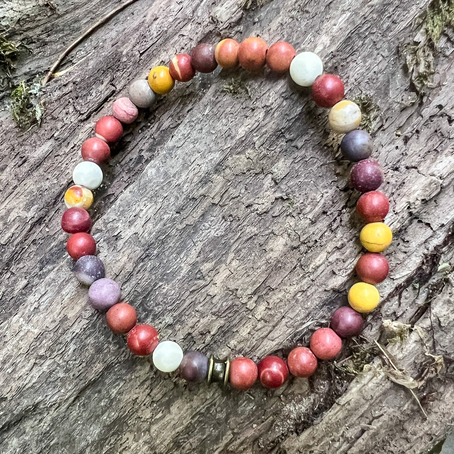 Ancient Earth Bracelet – Matte Mookaite
