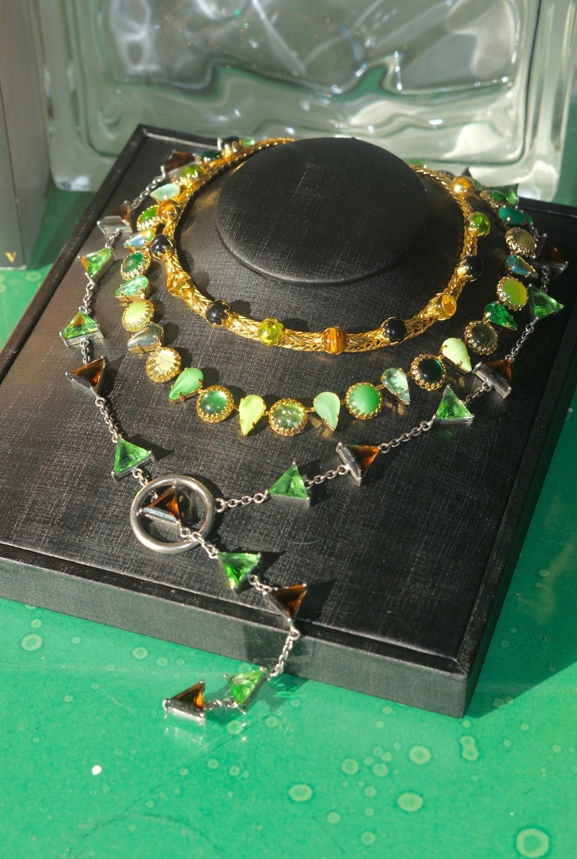 Chainmail Choker in Evil (Gold)