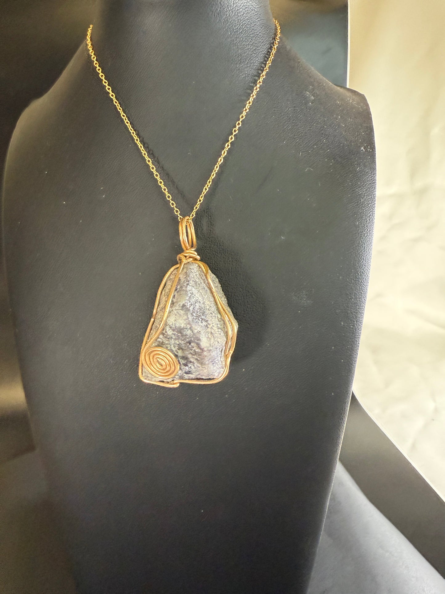 Iolite - 14k Gold Filled Necklace