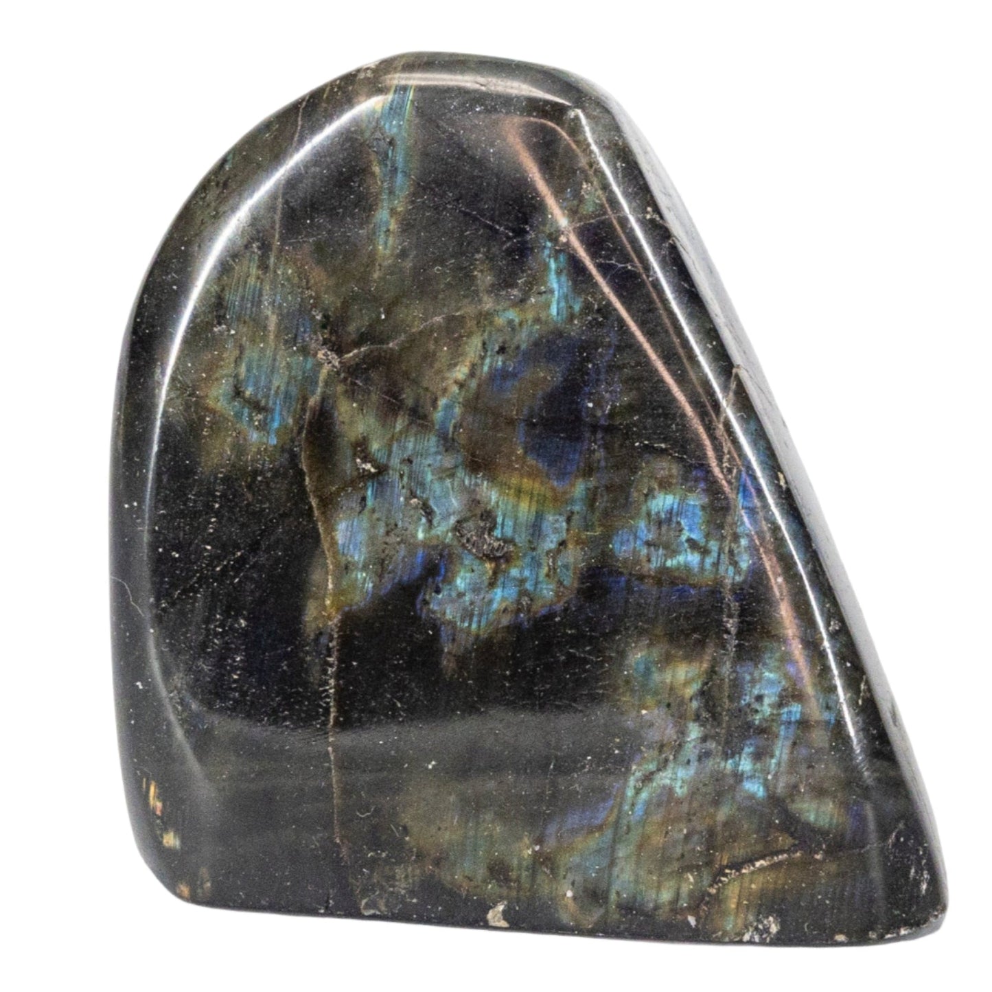 Iridescent Labradorite Freeform: Collector's Crystal