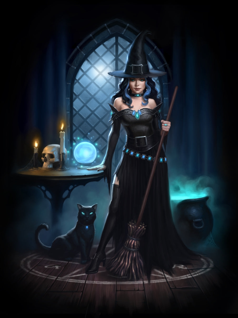 Witches Lair Card