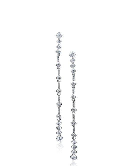Linear Drop  Earrings