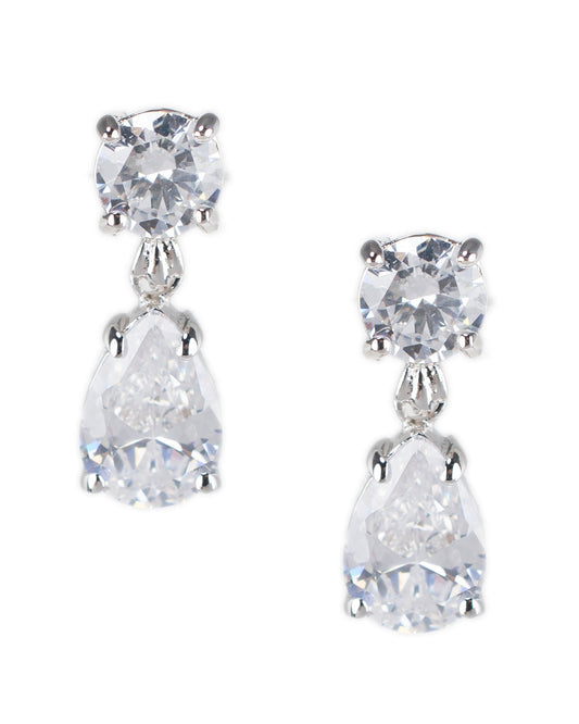 Pearl and Pear Drop Earrings