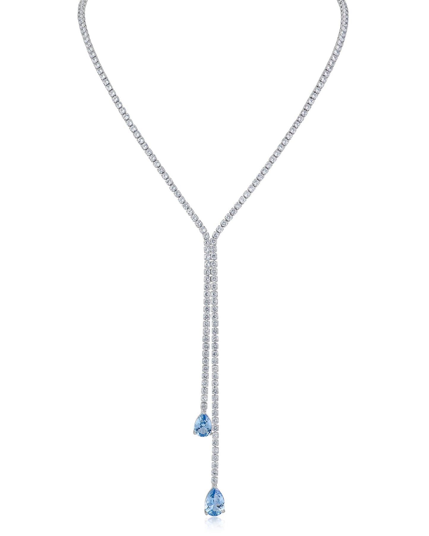 Double Drop Y-Necklace