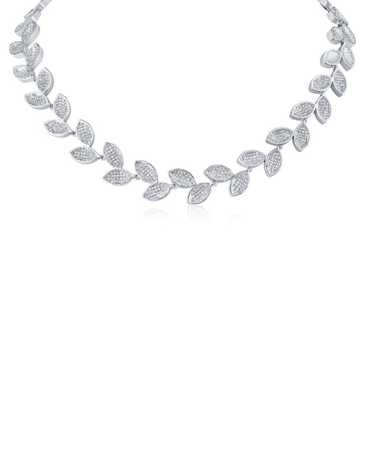 Pave Vine Necklace