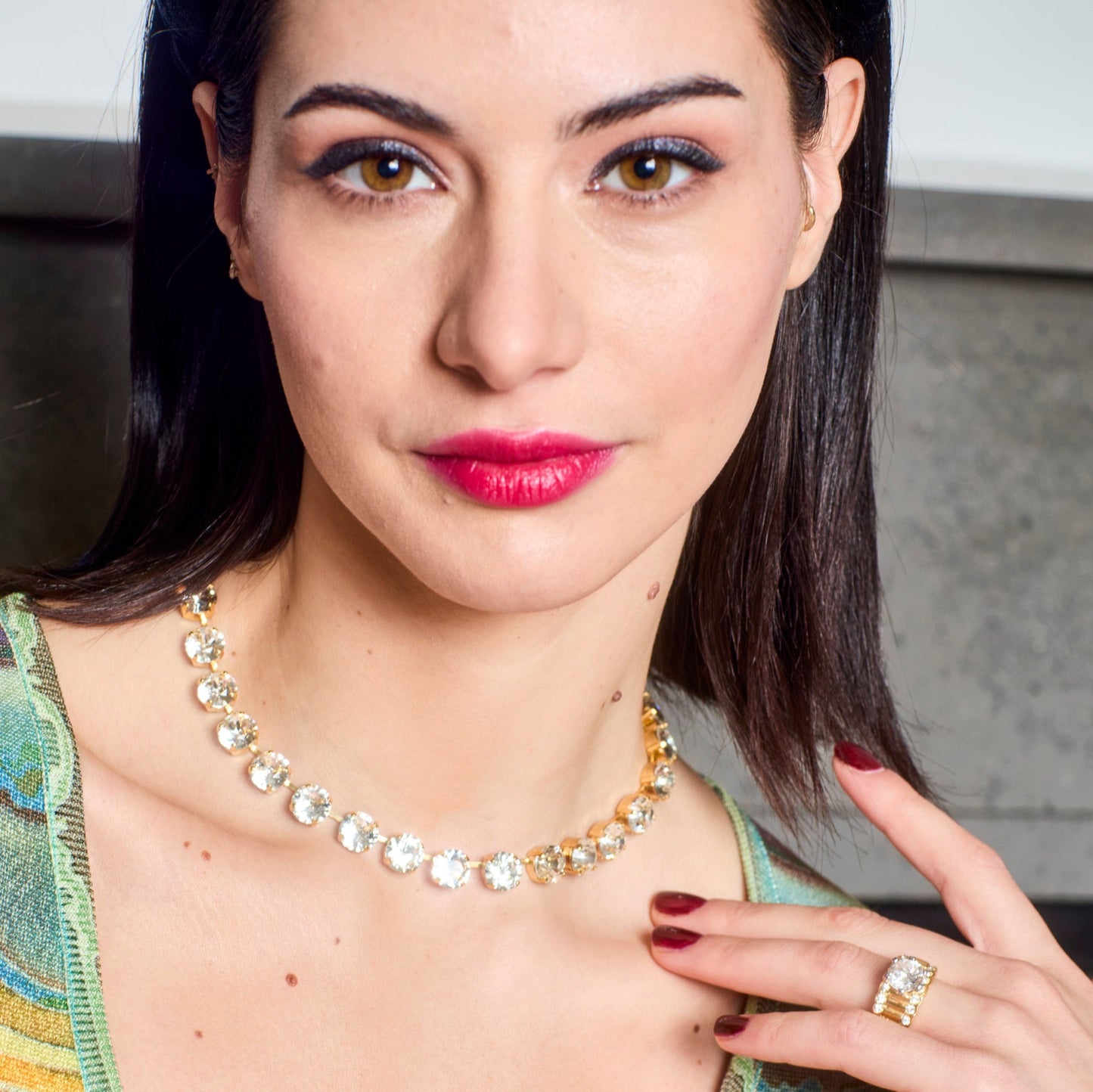 Daphne Crystal Riviera Necklace