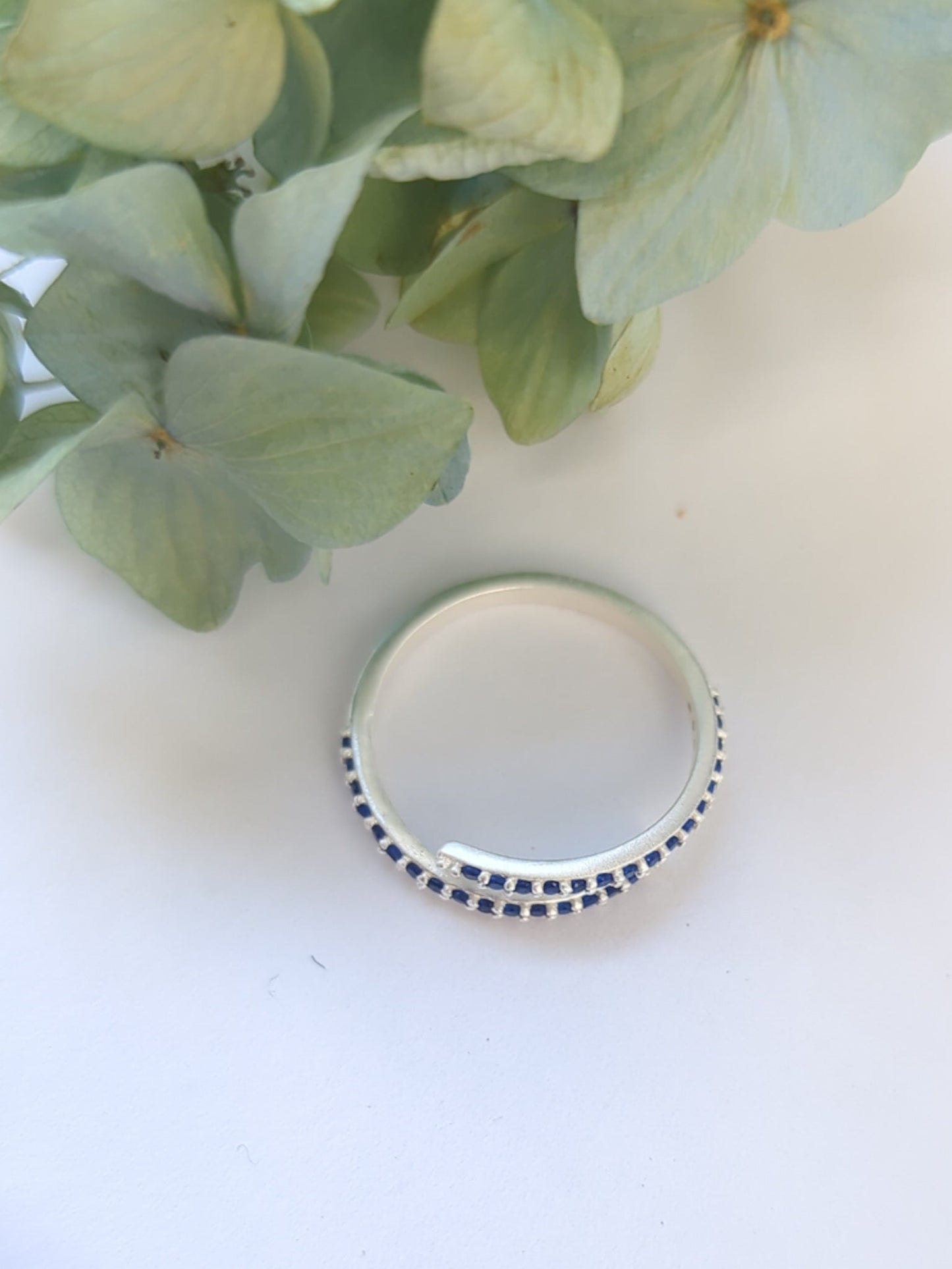 Serpentine Wrap Ring - Silver