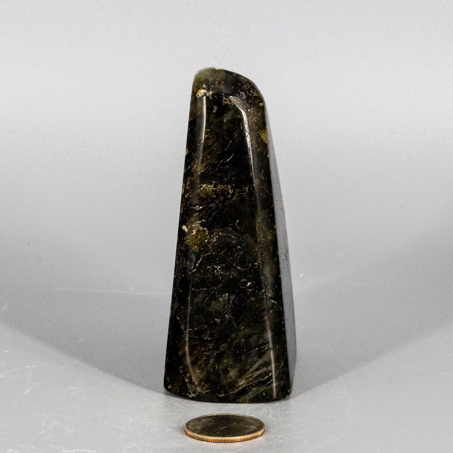 Labradorite Freeform Crystal: Flashy Shimmering Gemstone