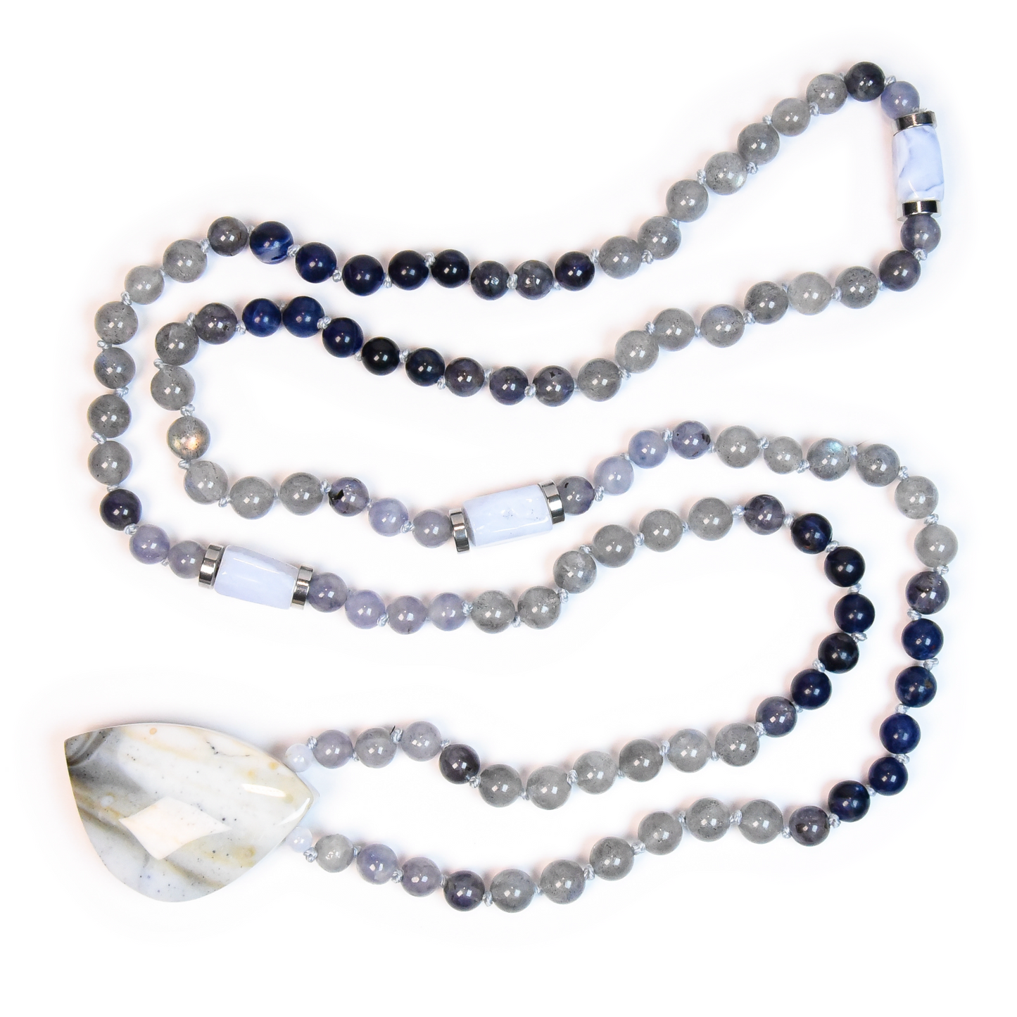 North Shore Meditation Mala – Inspired by Lake Superior