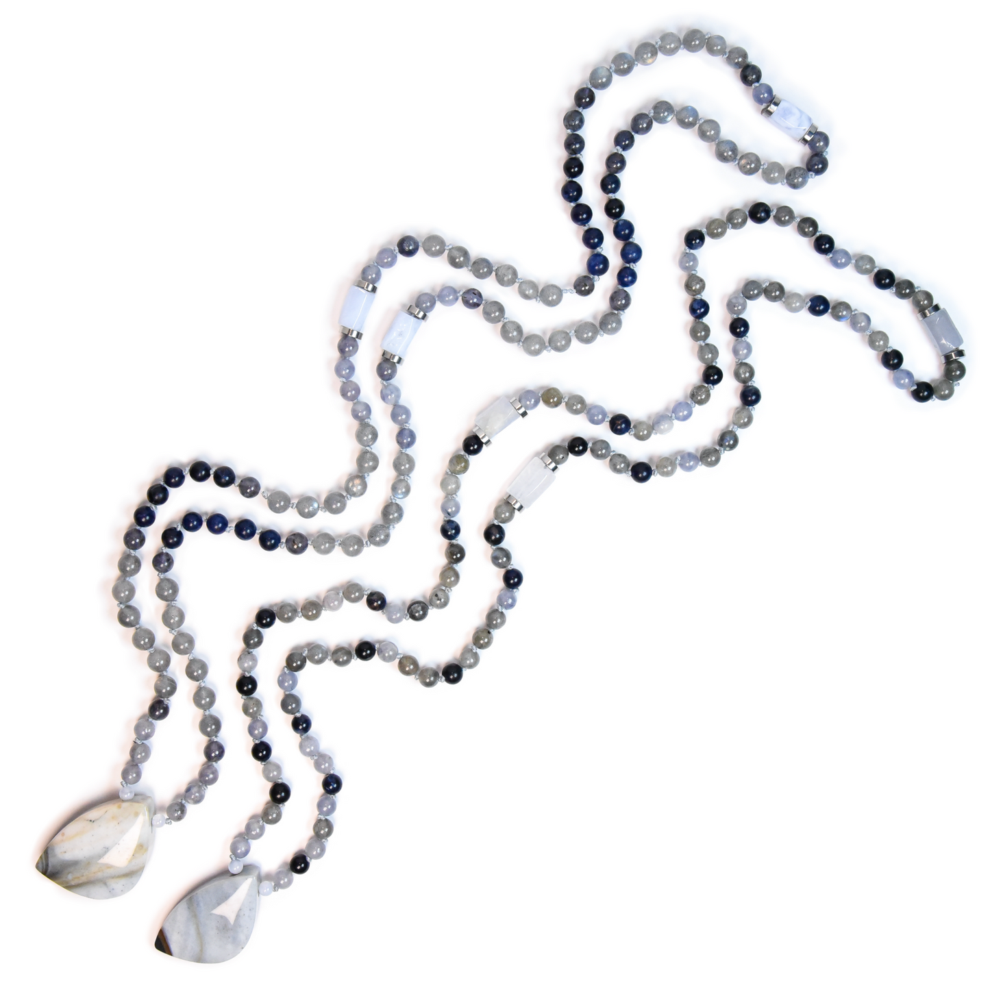 North Shore Meditation Mala – Inspired by Lake Superior