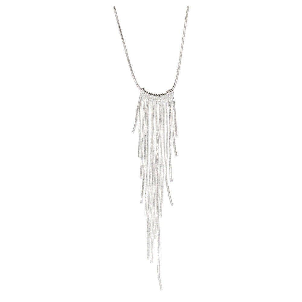 Long Fringe Necklace