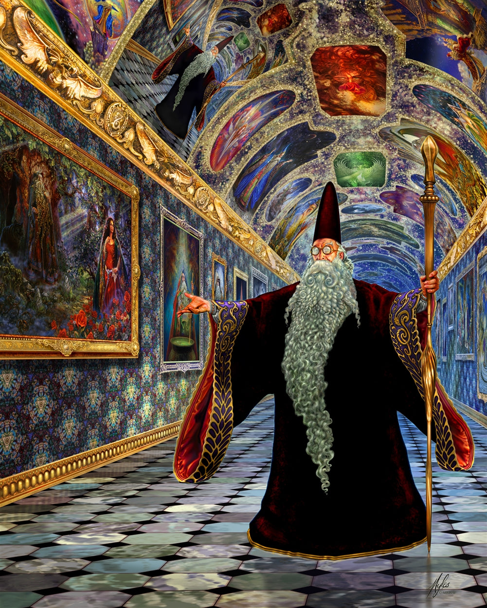 Wizards Gallery Card