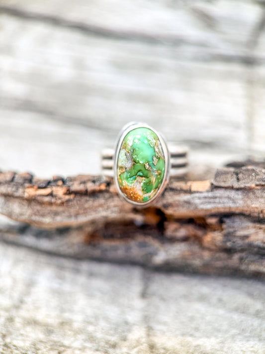 Bound Ring | Sonoran Gold Turquoise
