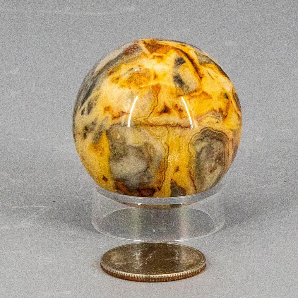 Mexican Crazy Lace Agate Sphere 40mm