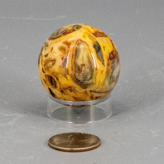 Mexican Crazy Lace Agate Sphere 40mm