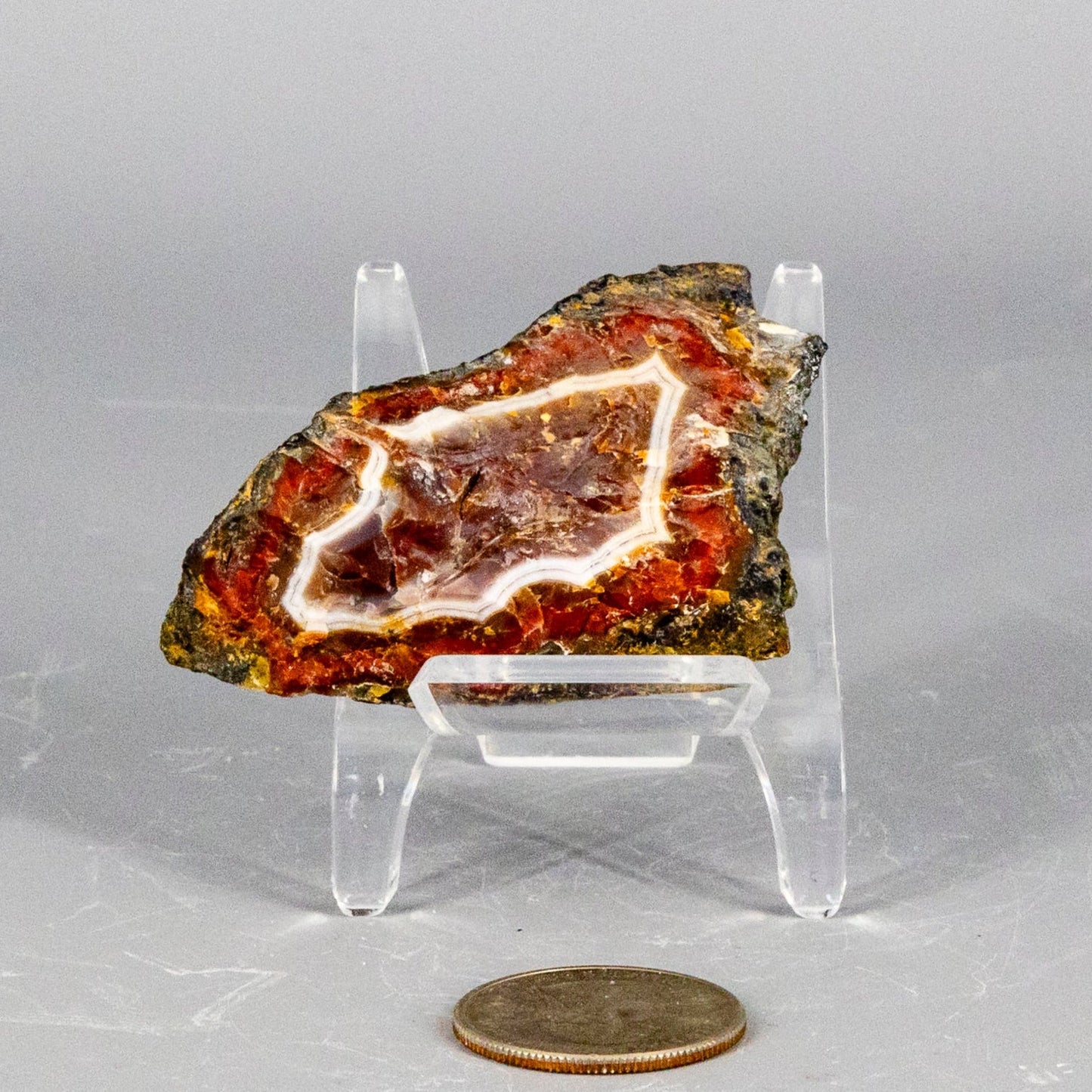 Moroccan Agate Geode Slice