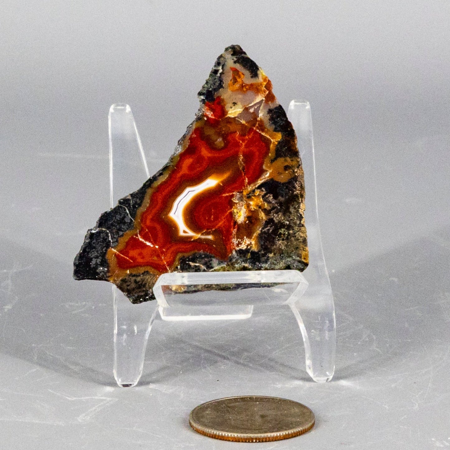 Moroccan Agate Geode Slice