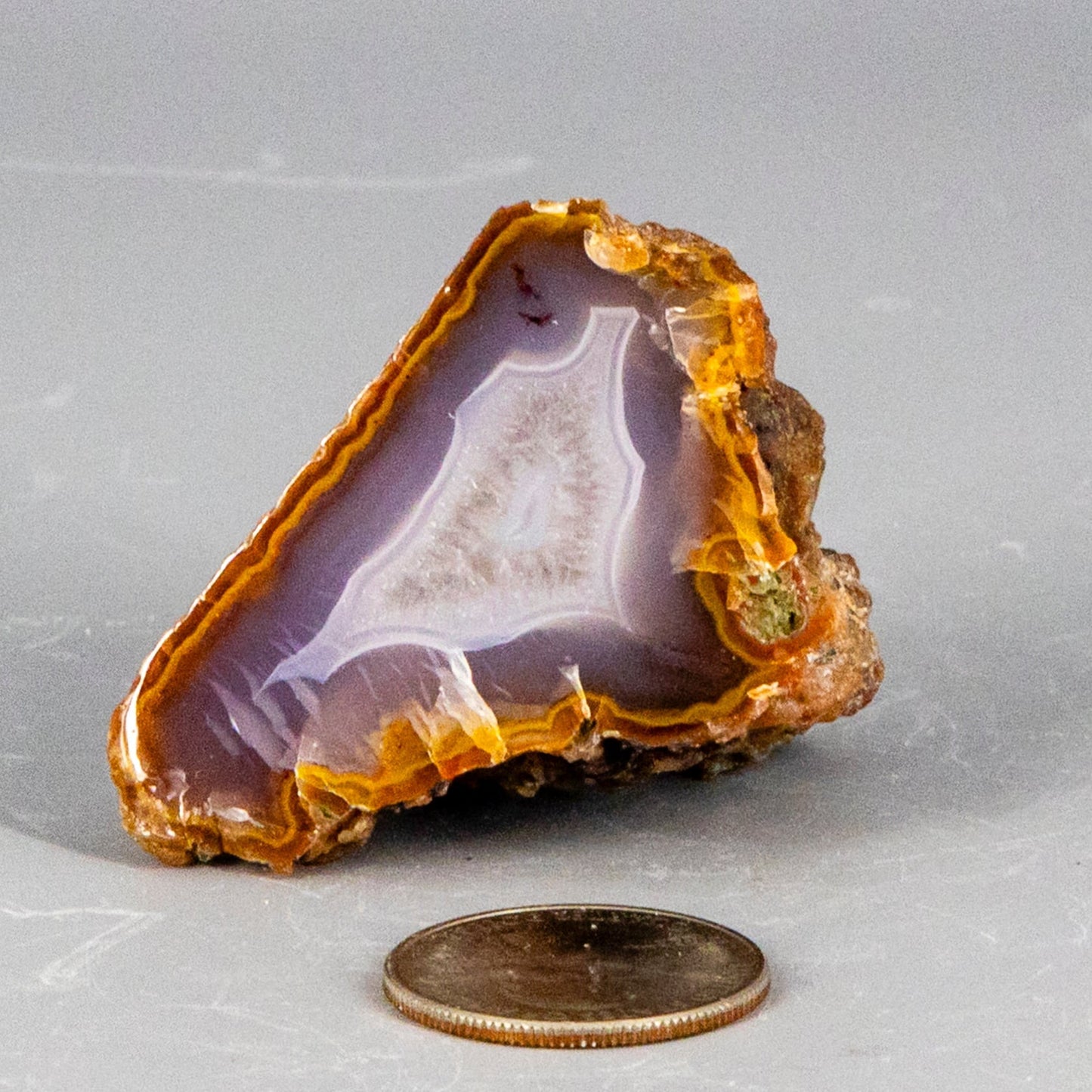 Moroccan Agate Geode Slice
