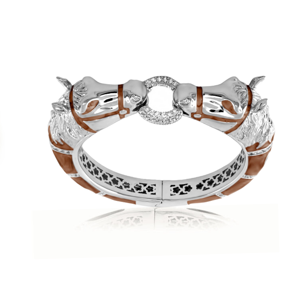 Equestrian Horse Bangle