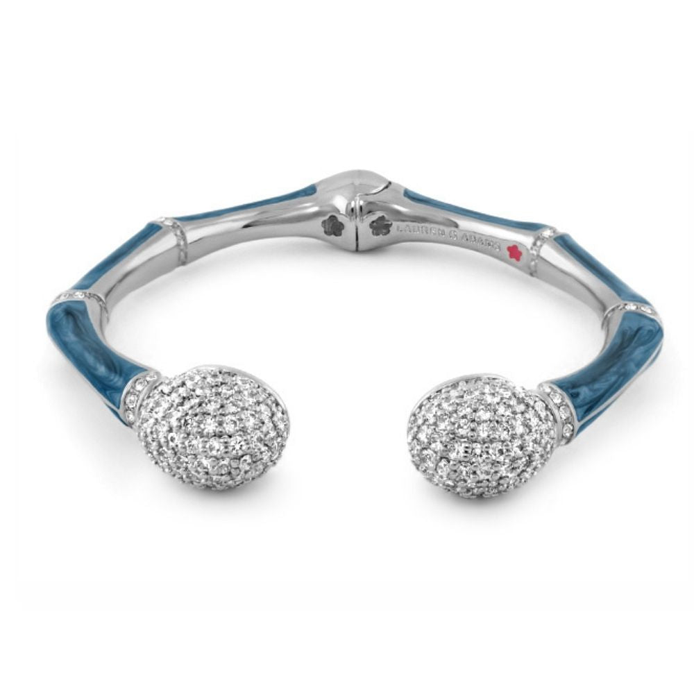 Bamboo Pave Bangle