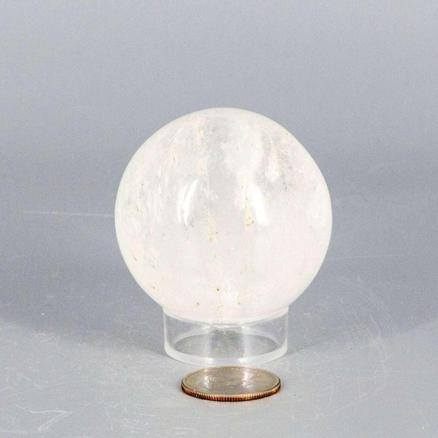 Natural Quartz Sphere Master Healer 53-55mm