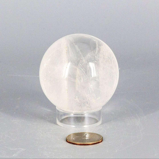 Natural Quartz Sphere Master Healer 53-55mm