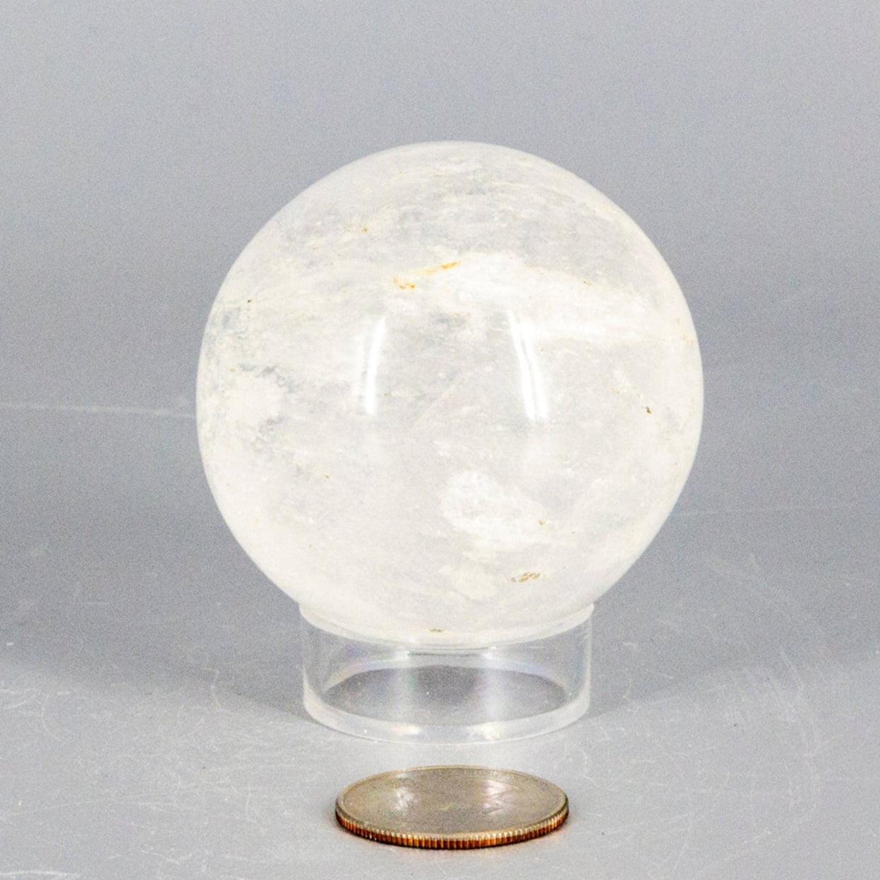 Natural Quartz Sphere "The Master Healer" 53-55MM