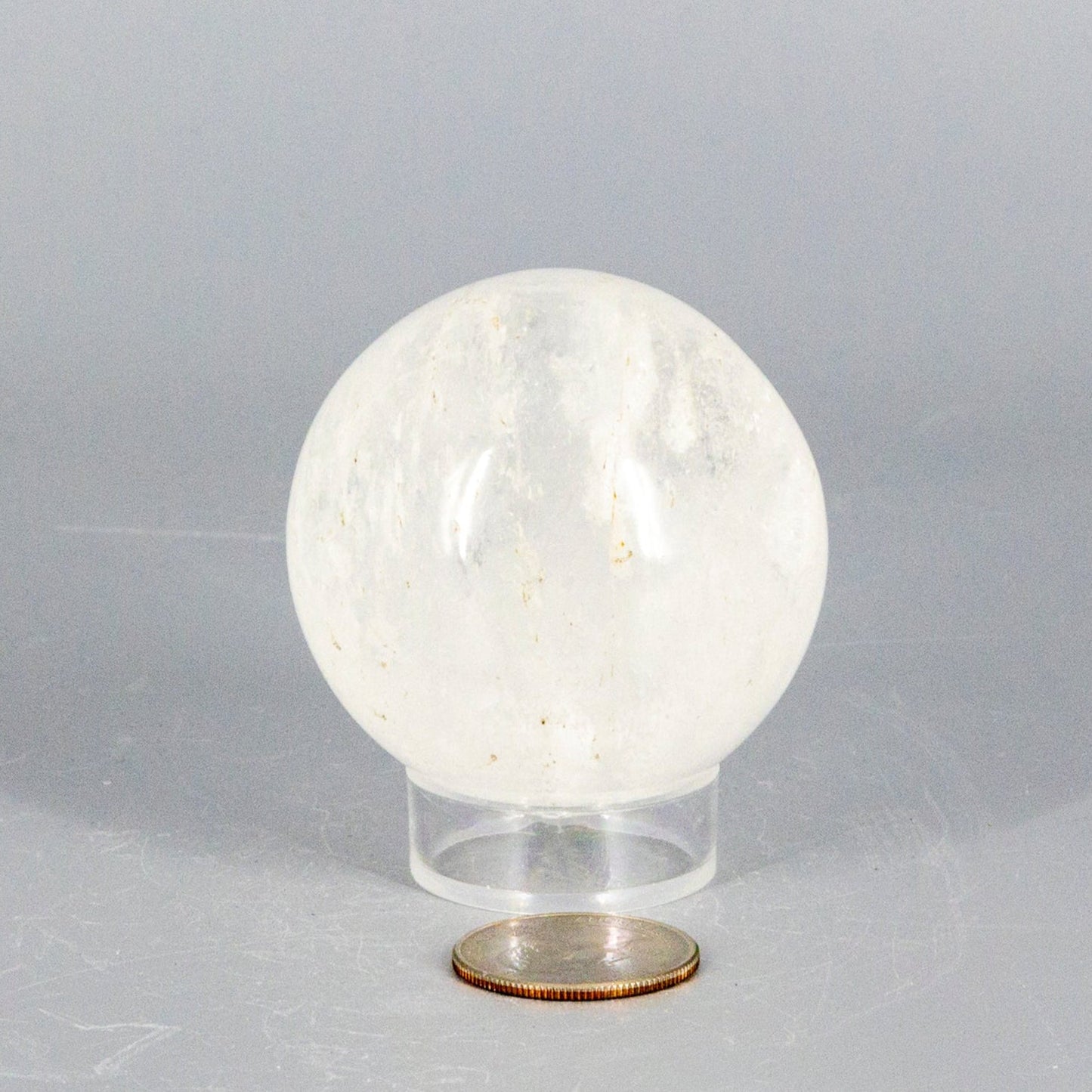 Natural Quartz Sphere "The Master Healer" 53-55MM
