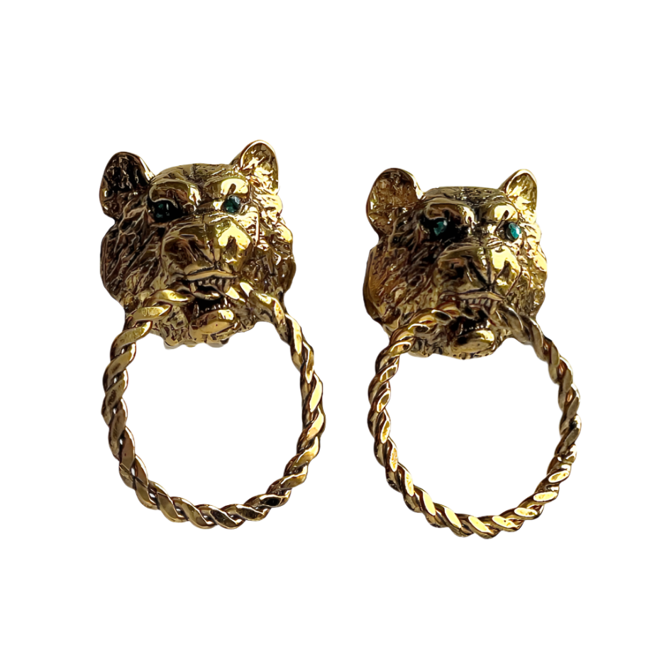 Remy Panther Earrings