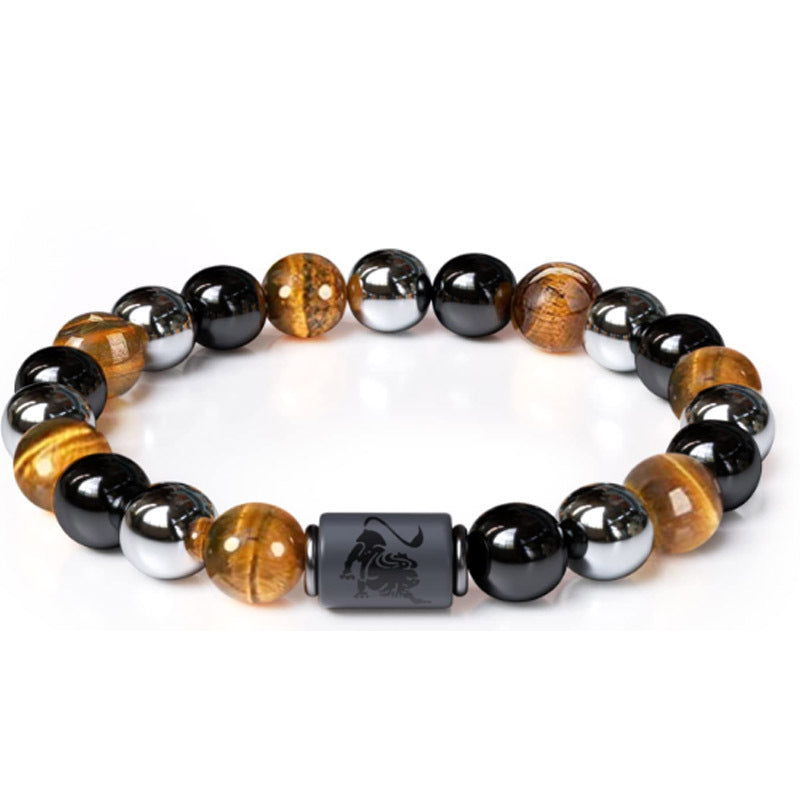 Triple Stone Beads Twee Constellation Bracelets