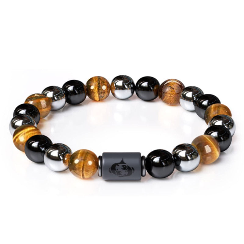Triple Stone Beads Twee Constellation Bracelets