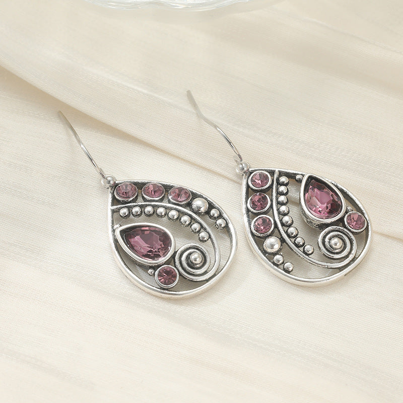 Beautiful Copper Korean Style Simple Geometric Earrings