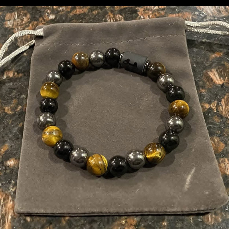 Triple Stone Beads Twee Constellation Bracelets