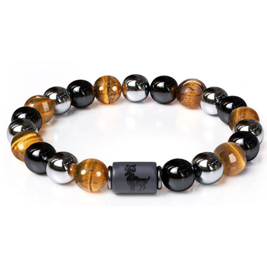 Triple Stone Beads Twee Constellation Bracelets