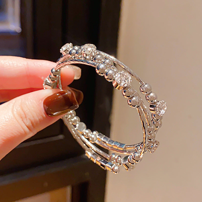 Geometric Round Open-ended Fashion Elegance Bracelets