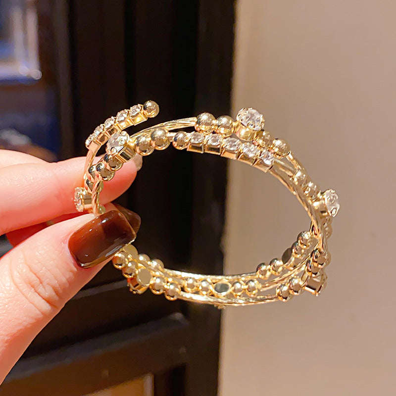 Geometric Round Open-ended Fashion Elegance Bracelets