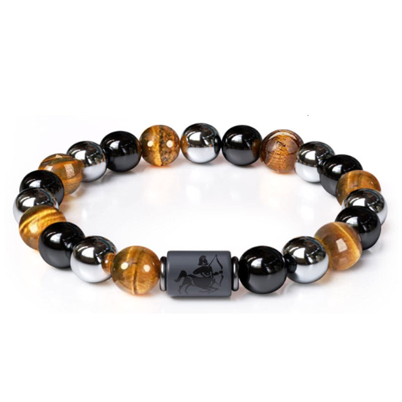 Triple Stone Beads Twee Constellation Bracelets