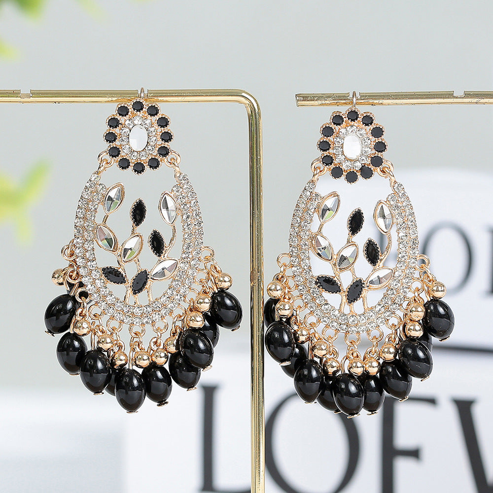 Alloy Bell Personality Wild Bohemian Exotic Earrings