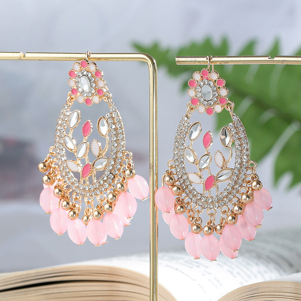 Alloy Bell Personality Wild Bohemian Exotic Earrings