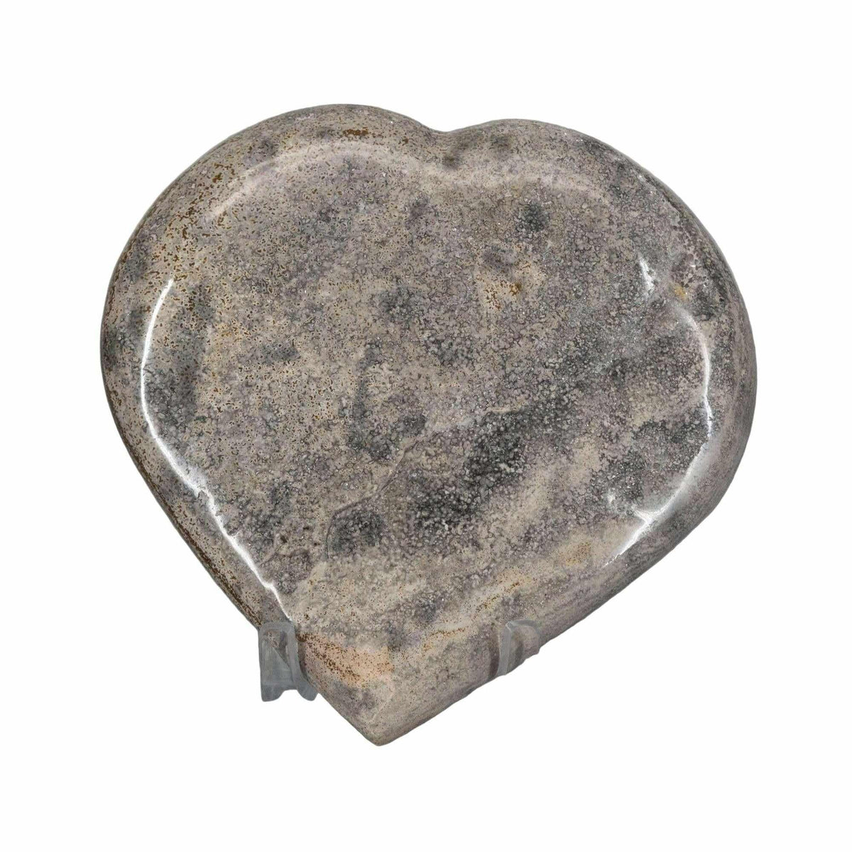 Ocean Jasper Crystal Carved Heart Madagascar