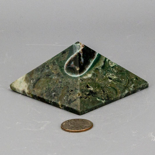 Ocean Jasper Crystal Pyramid Polished Natural Stone