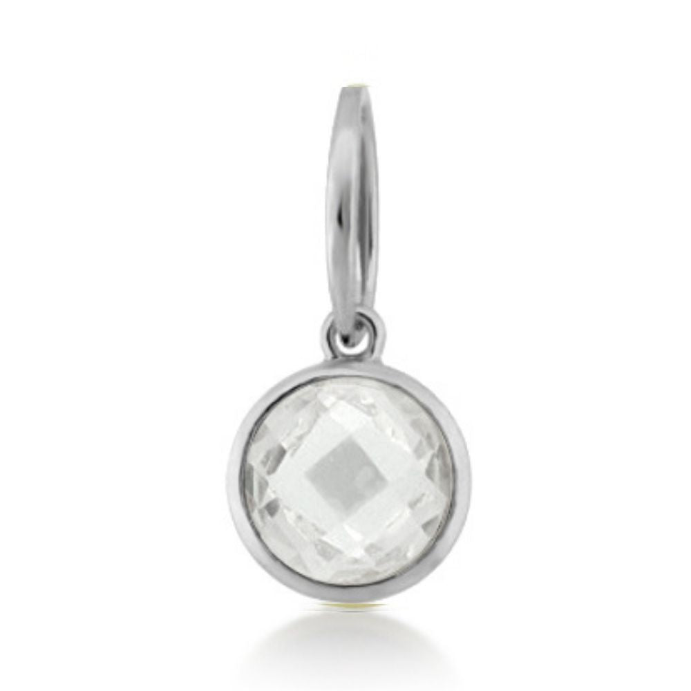 October Birthstone Color Pendant