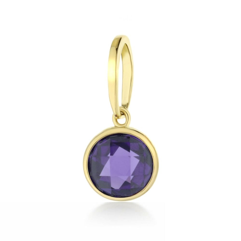 October Birthstone Color Pendant