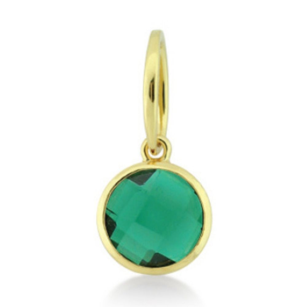 October Birthstone Color Pendant