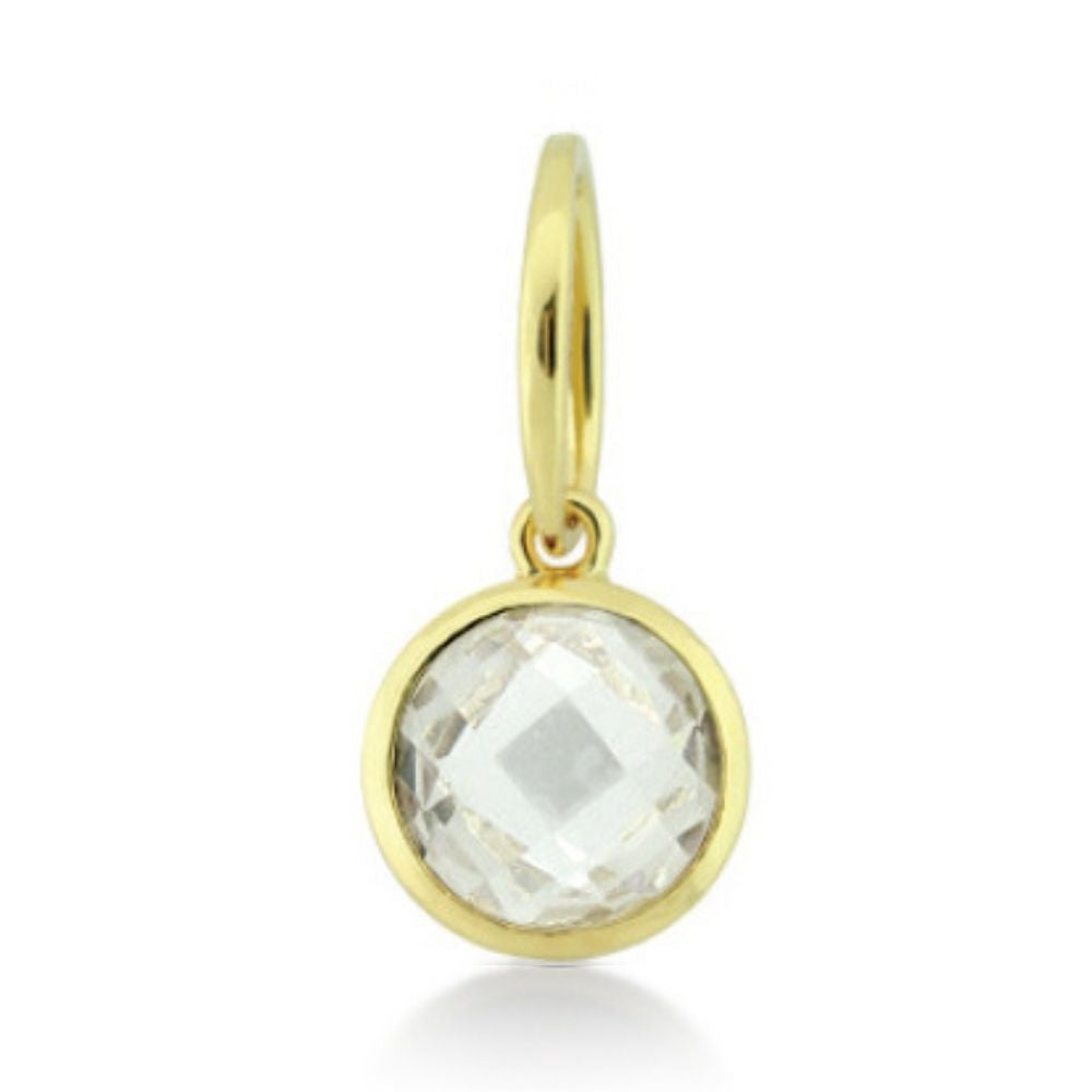 October Birthstone Color Pendant